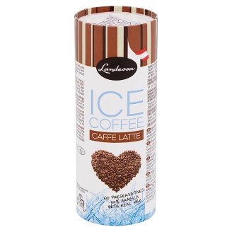 Landessa Ice Coffee Caffe Latte UHT kávéital teljes tejjel és tejszínnel 230 ml