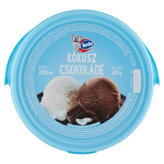 Ledo csokoládés és kókuszos jégkrém 2000 ml