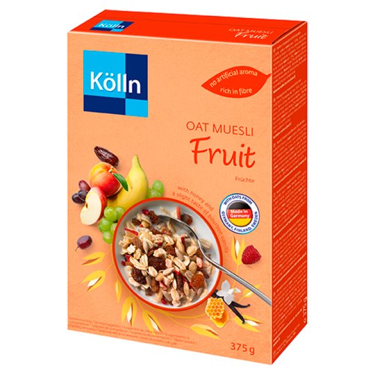 Kölln Wholegrain Oat Muesli with Fruit 375 g