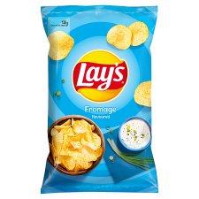 Lay's tejfölös-zöldfűszeres ízű burgonyachips 130 g