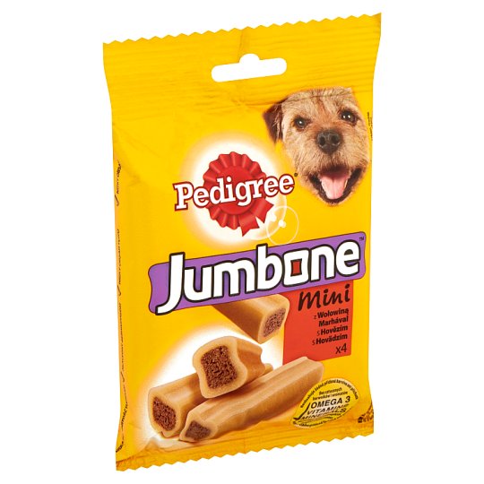 Pedigree Jumbone Dog Treat with Beef 4 pcs 180 g Tesco Groceries