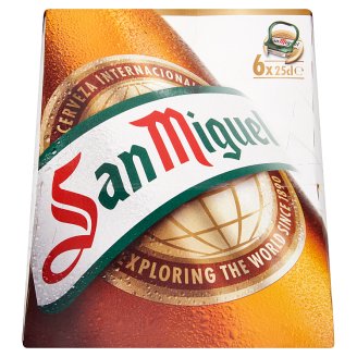 San Miguel Premium Lager Beer 5,4% 6 x 25 cl
