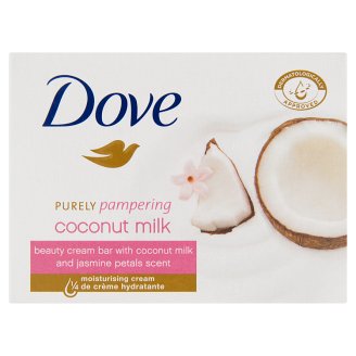 Dove Purely Pampering krémszappan kókusz tejjel és jázmin szirom illattal 100 g