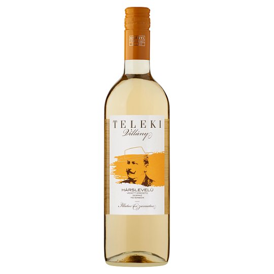 Csányi Pincészet Teleki Villányi Hárslevelű classicus száraz fehérbor 12,5% 75 cl
