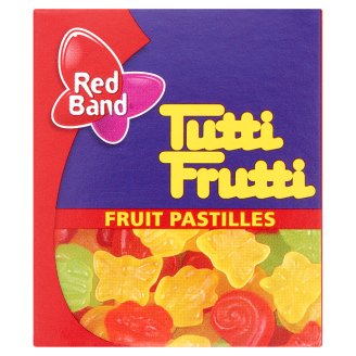 Red Band Tutti Frutti fruit pasztillák 15 g