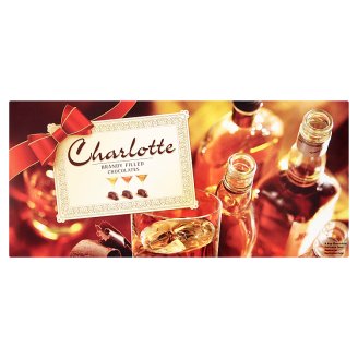 Charlotte étcsokoládé bonbon Brandy-s töltelékkel 250 g