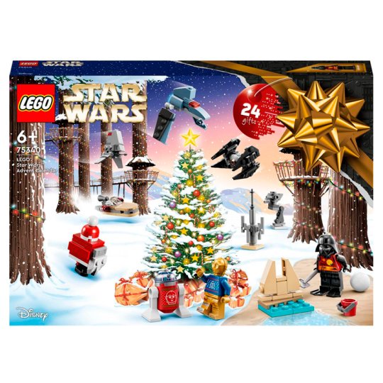 LEGO Star Wars 75340 Advent Calendar Tesco Online Tesco From Home 