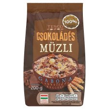 Tesco csokoládés müzli 200 g