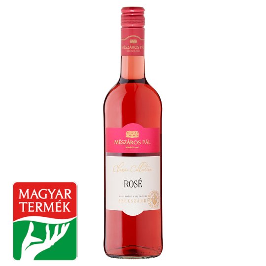 Mészáros Pál Classic Collection Szekszárdi Rosé Dry Rose Wine 12,5% 0,75 l  - Tesco Online, Tesco From Home