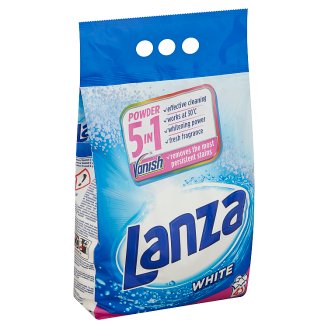 Lanza Vanish Ultra 2in1 Powder Detergent for White Clothes 45 Washes 3,375 kg