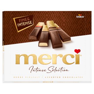 Merci Finest Selection 4 étcsokoládé-különlegesség 250 g