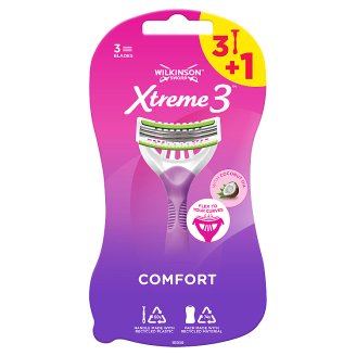 Wilkinson Sword Xtreme3 Beauty 3 pengés eldobható borotva 4 db