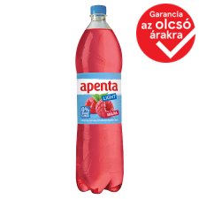 Apenta Light Raspberry Soft Drink with Lightly Carbonated Mineral Water with Sweeteners 1,5 l 