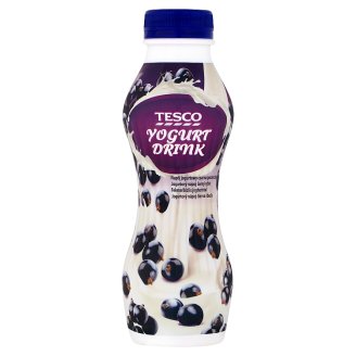 Tesco zsírszegény feketeribizlis joghurtital 350 g