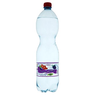 Tesco Aquafruct energiamentes erdei gyümölcs ízű szénsavas üdítőital édesítőszerekkel 1,5 l