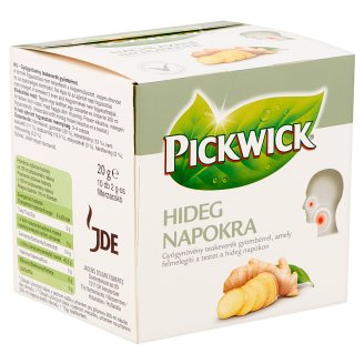 Pickwick Hideg Napokra gyógynövény teakeverék gyömbérrel 10 filter 20 g