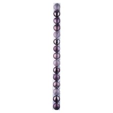 Tesco Purple Baubles 15 pcs