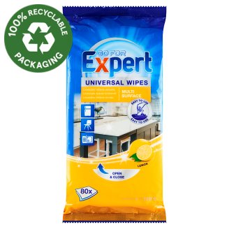 Go for Expert Lemon Universal Wipes 80 pcs