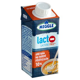 Meggle UHT laktózmentes főzőtejszín 10% 200 ml