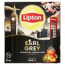 Lipton Earl Grey Black Tea 92 filter 138 g