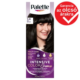 Schwarzkopf Palette Intensive Color Creme intenzív krémhajfesték 1-0 ónix fekete (N1)
