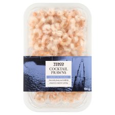 Tesco Quick Frozen Cocktail Prawns 192 g