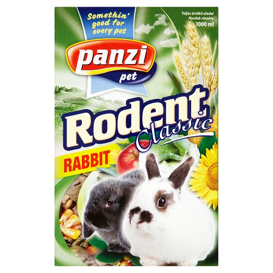 Panzi Rodent Classic Food for Rabbits 1000 ml Tesco Online, Tesco