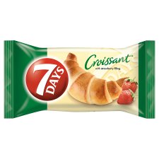 7DAYS Croissant with Strawberry Filling 60 g