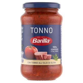 Barilla Tonno paradicsomszósz tonhaldarabokkal, olívaolajjal 400 g