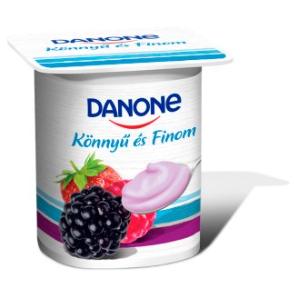 Danone erdei gyümölcsízű, élőflórás, zsírszegény joghurt 125 g