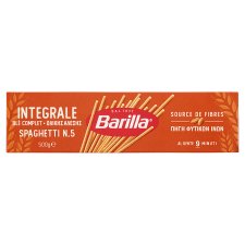 Barilla Spaghetti teljes kiőrlésű szálas durum száraztészta 500 g