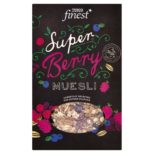 Tesco Finest Oats, Barley and Roasted Wheat Flakes with Cranberries