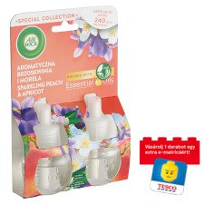 Air Wick Pezsgő őszibarack és sárgabarack elektromos utántöltő légfrissítő készülékhez 2 x 19 ml