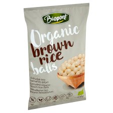 Biopont bio gluténmentes extrudált barnarizs golyó 100 g