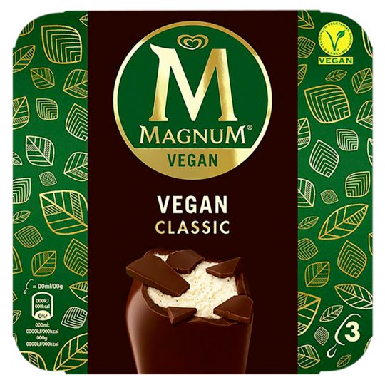 Magnum multipack jégkrém vegán Classic 3 x 90 ml (270 ml)