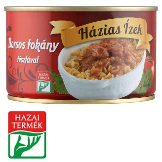 Házias Ízek borsos tokány tésztával 400 g