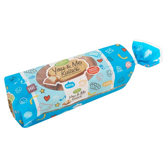 Ceres Sütő You & Me szeletelt kakaós és vaníliás ízű kalács 400 g