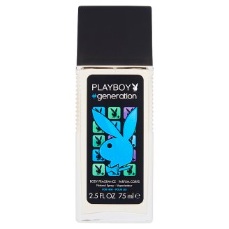 Playboy #generation hajtógáz nélküli pumpás parfüm dezodor férfiaknak 75 ml