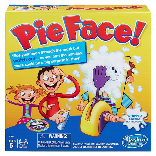 Hasbro Games Pie Face társasjáték Tesco Online, Tesco Otthonról
