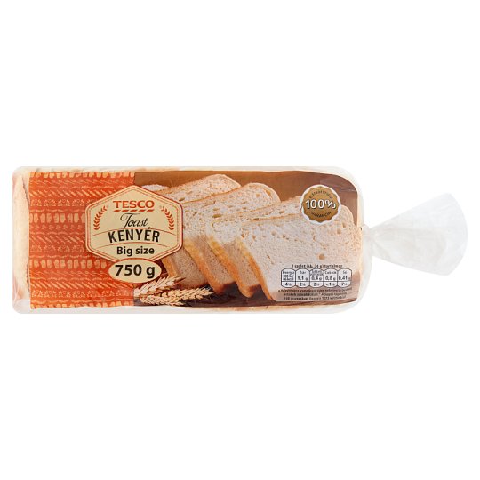 Tesco Big Size Toast Bread 750 g