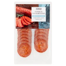 Tesco szeletelt paprikás vastagkolbász 70 g