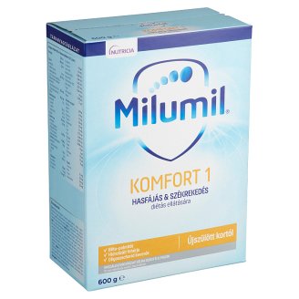 Milumil Komfort1 hidrolizált tápszer újszülött kortól 600 g