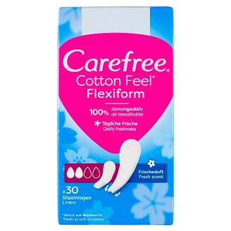 Carefree Flexiform Fresh Scent tisztasági betét 30 db