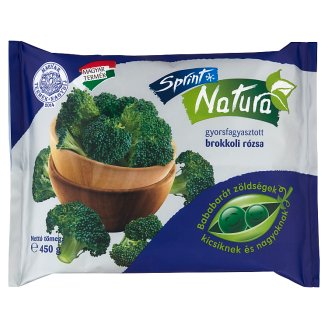 Sprint Natura gyorsfagyasztott brokkoli rózsa 450 g