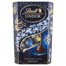 Lindt Lindor Mixture of Dark Chocolates with a Fine Liquid Filling 337 g