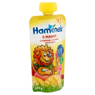 Hamánek bébidesszert mangóval 4 hónapos kortól 120 g