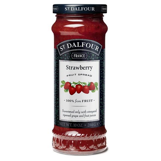 St. Dalfour Gyümölcsvarázs extra eperdzsem 284 g