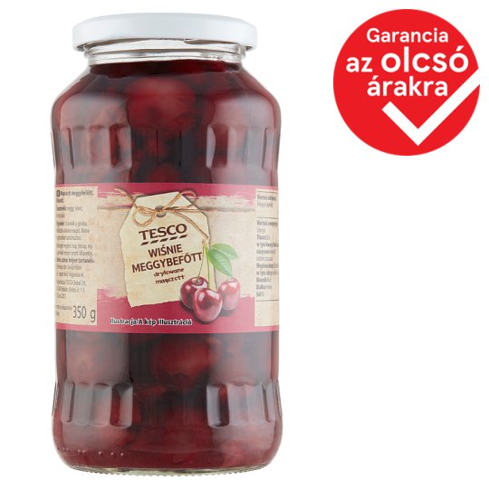 Tesco magozott meggybefőtt 680 g