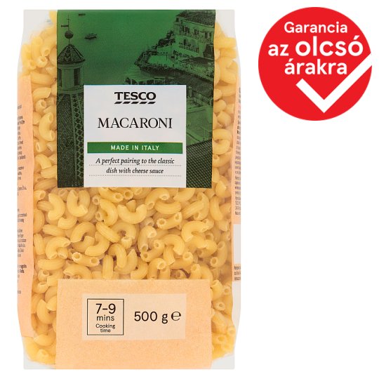 Tesco Macaroni Durum Dry Pasta 500 g