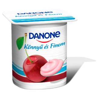 Danone meggyízű, élőflórás, zsírszegény joghurt 125 g